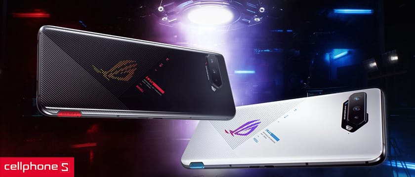 Thiết kế hầm hố đặc trưng từ dòng ROG Phone, màn hình 6.7 inch FHD+ hiển thị sắc nét